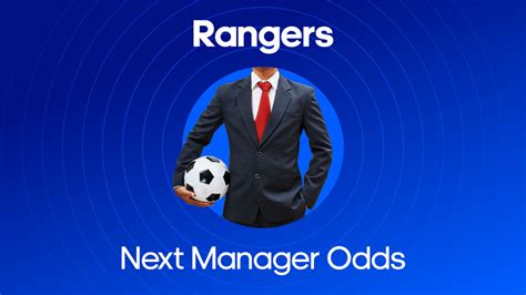 odds on next rangers manager william hill